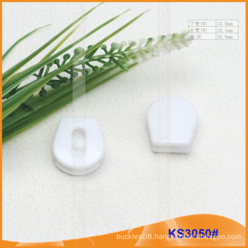 Nylon cord stopper or toggle for garments,handbags and shoes KS3050#